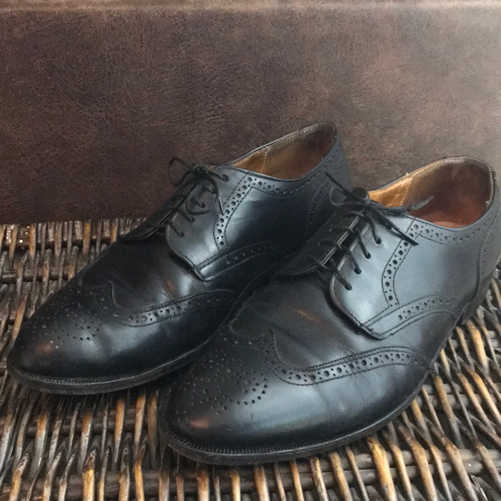 Cole Haan Black Wingtip Men’s Shoes - Size 11  D